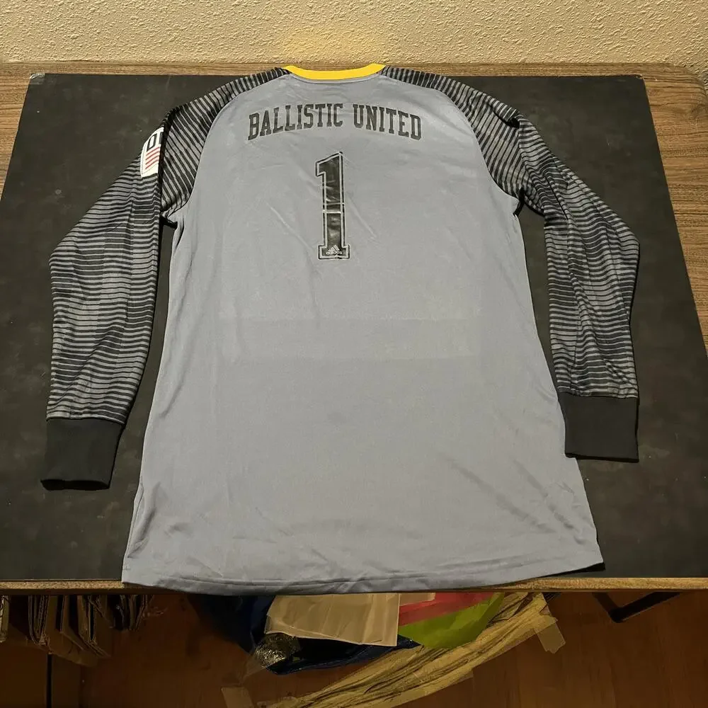 Adidas BUSC Goalkeeper Shirt Mens Large 50th Anniversary Soccer Climalite